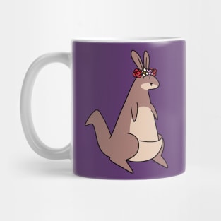 Flower Crown Kangaroo Mug